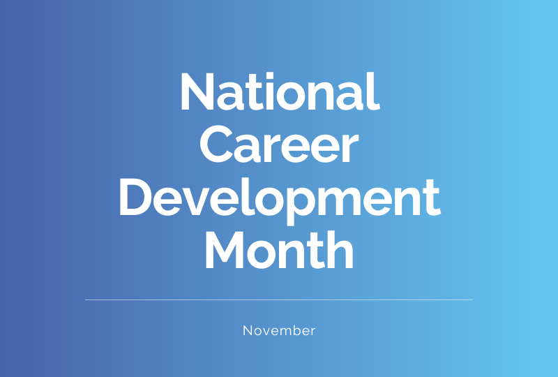 National Career Development month