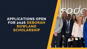 Applications open for 2026 Deborah Rowland Scholarship