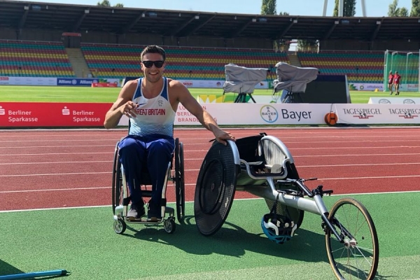 DUBAI MARATHON IN SIGHT - SPONSORING PARALYMPIC ATHLETE CALLUM HALL