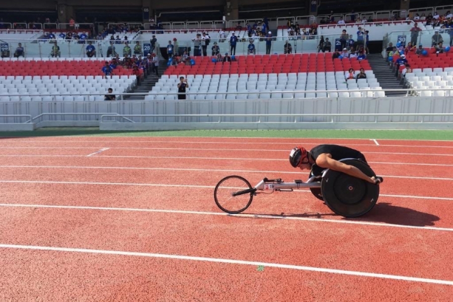 Callum Hall Seoul Wheelchair Marathon 2019
