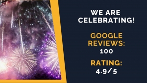 100 Google Reviews - Rated 4.9/5!